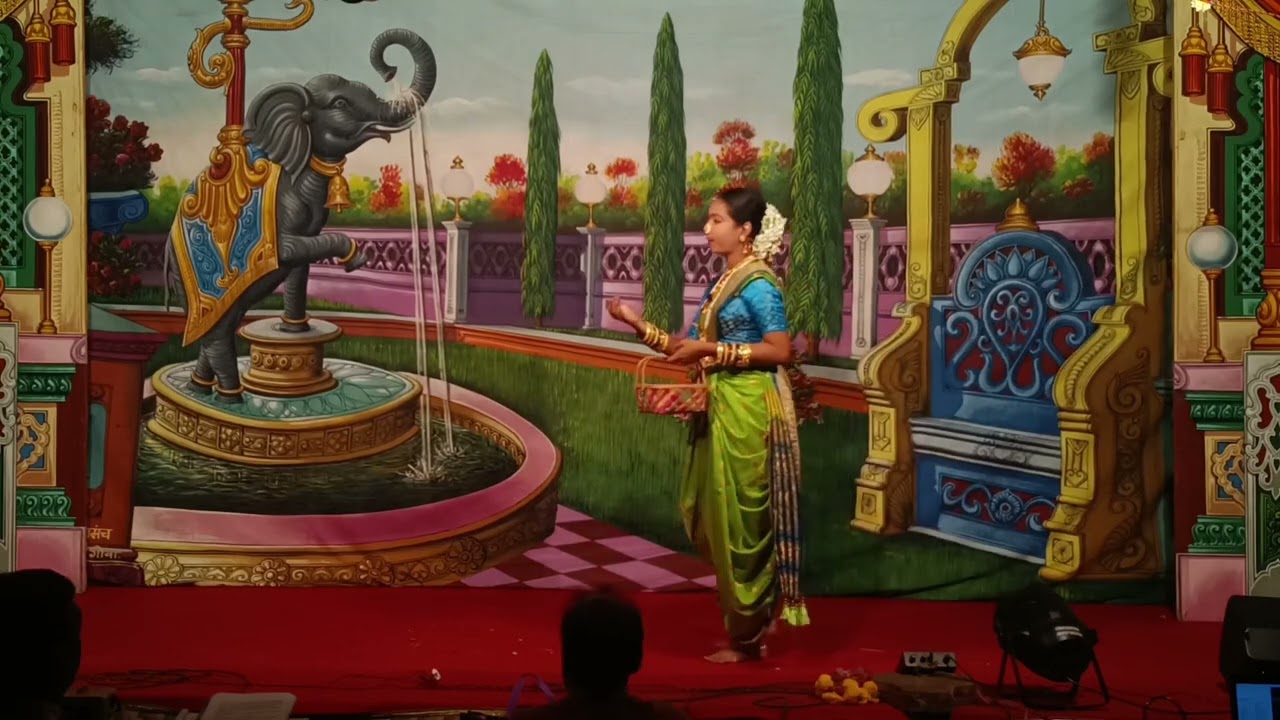 नाट्यगीत : ग बाई माझ नवलाच हृदयाच पाखरू || कु. तन्वी सावंत. आमोणा || संगीत - पंढरपूर #natyageet 