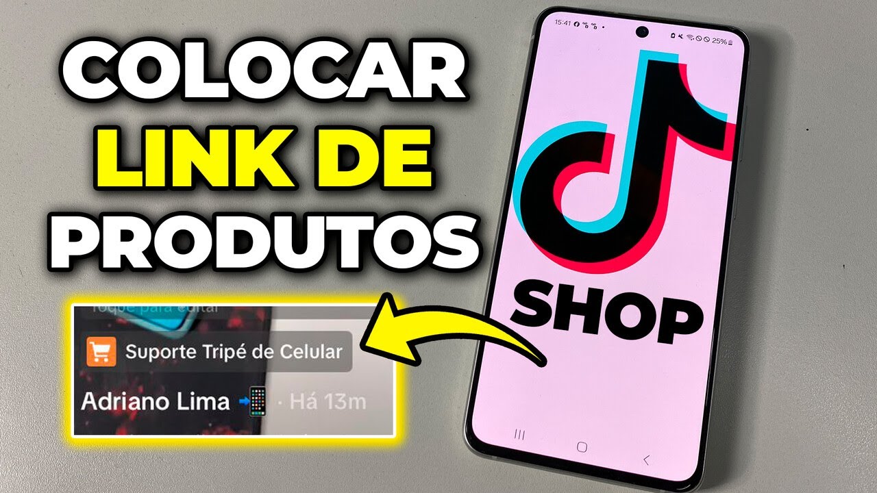 Tiktok Shop - Como colocar link de produtos nos seus Vídeos e Ganhar muito dinheiro! Passo a Passo!