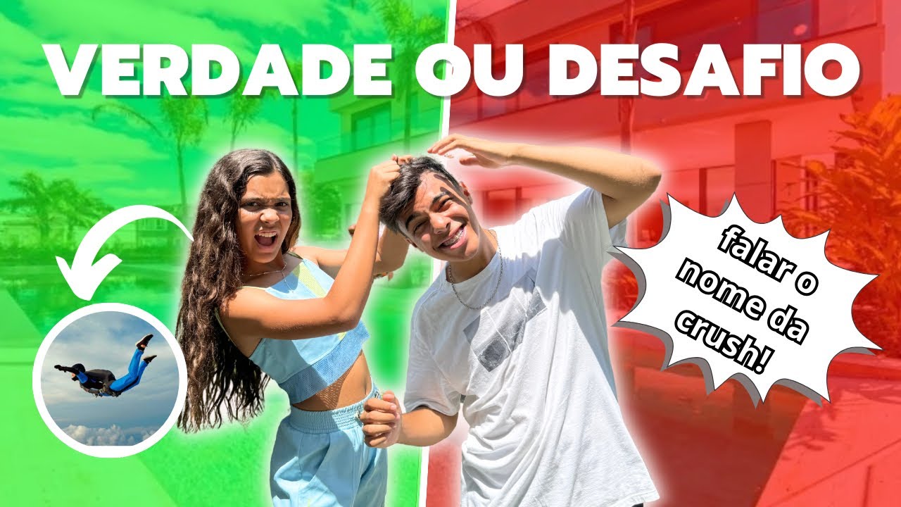 Verdade ou desafio! - Estevão Filipe (feat. Irmãs Pina, Gabriel, Felipe e Duda)*olha o que aconteceu