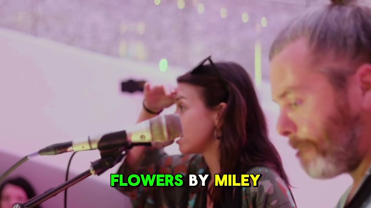 Flowers Miley Cyrus Live Cover Jo & Ray Siblings Acoustic Duo