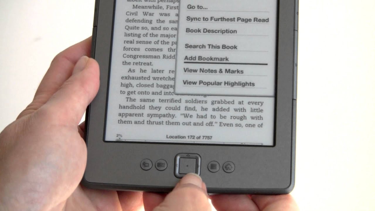 Обзор Amazon Kindle 4-го поколения