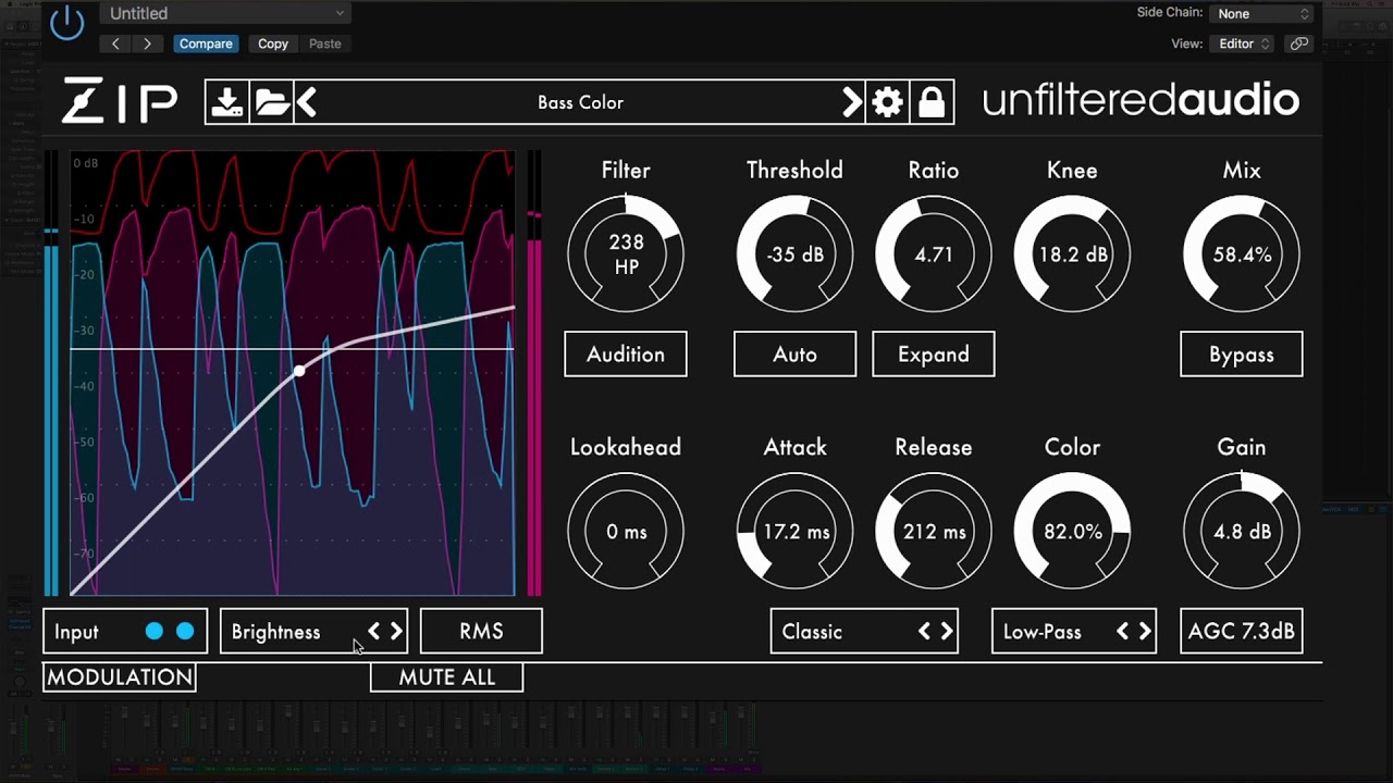 Creative Dynamics Processing with Zip - Demo