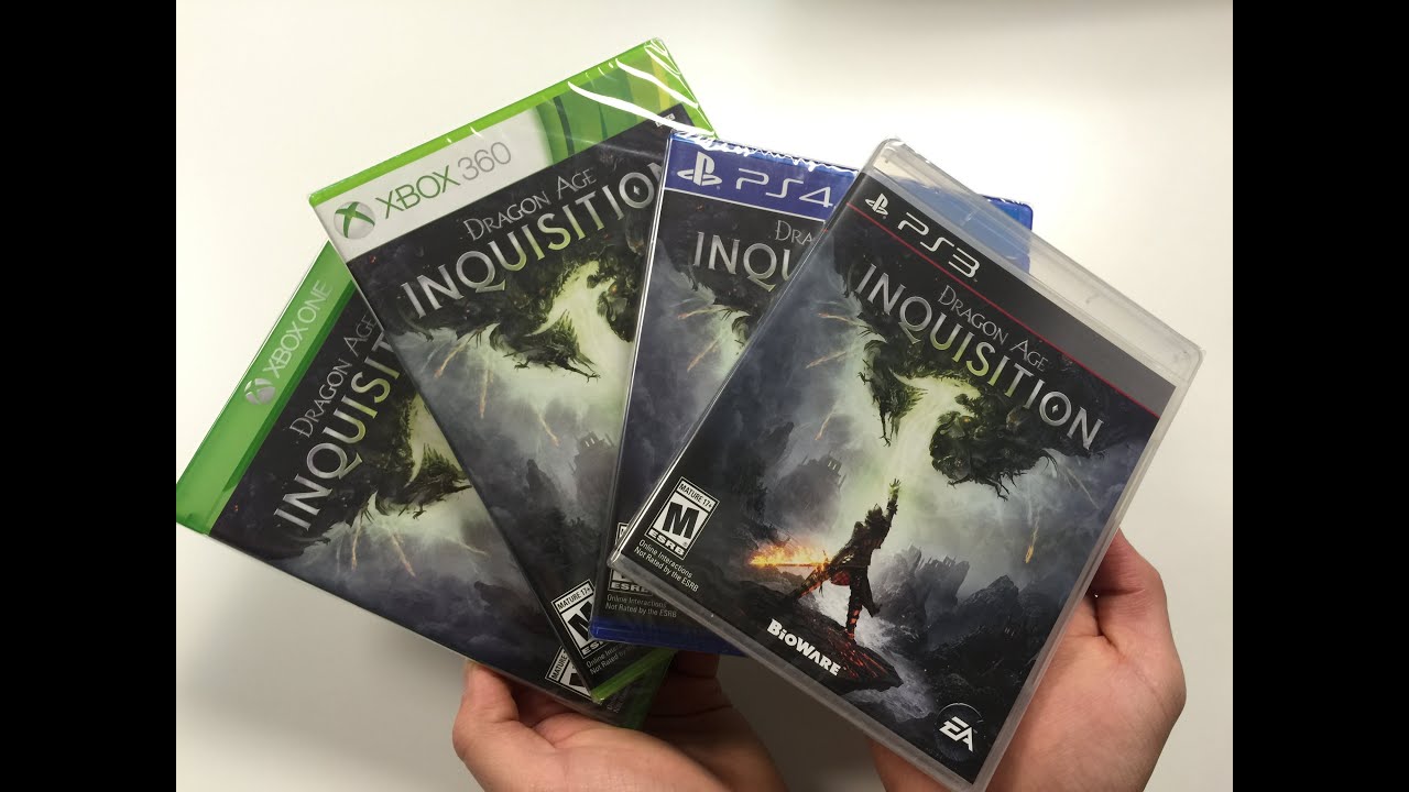 Dragon Age Inquisition Unboxing!! (PS3 / PS4 / Xbox360 / XboxOne)