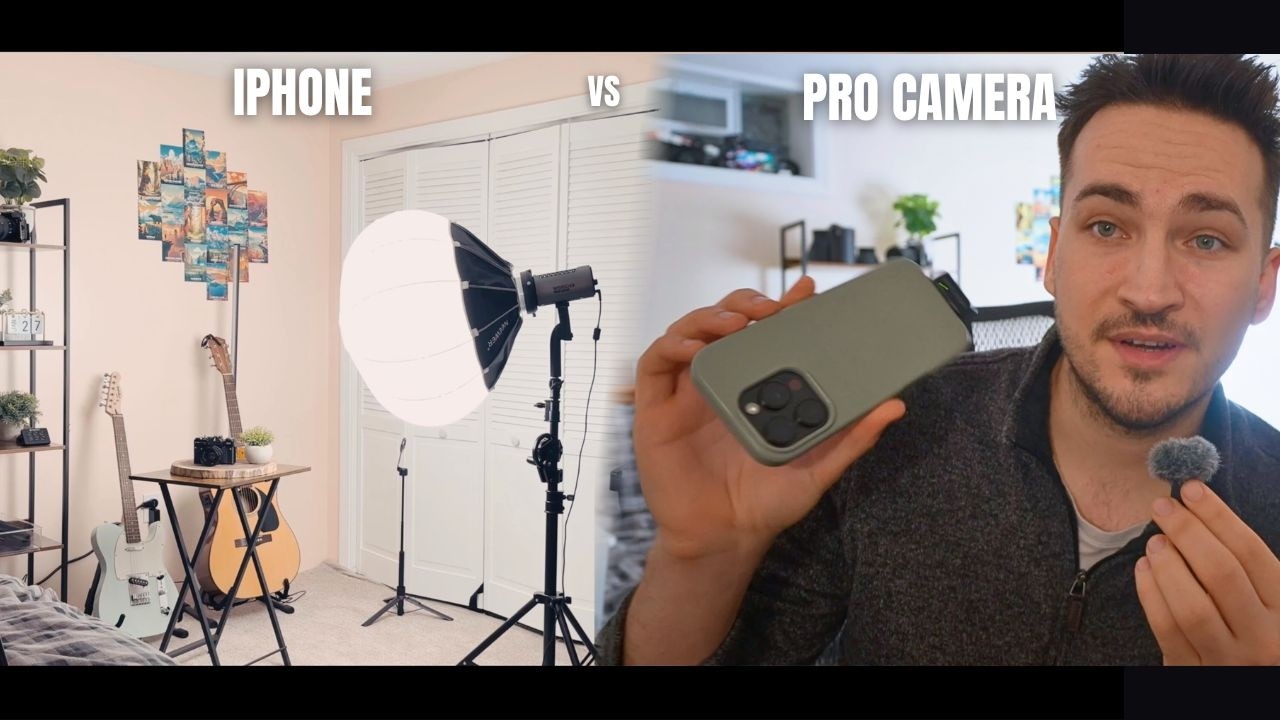 iPhone vs Pro Camera Test - The Results Are Crazy