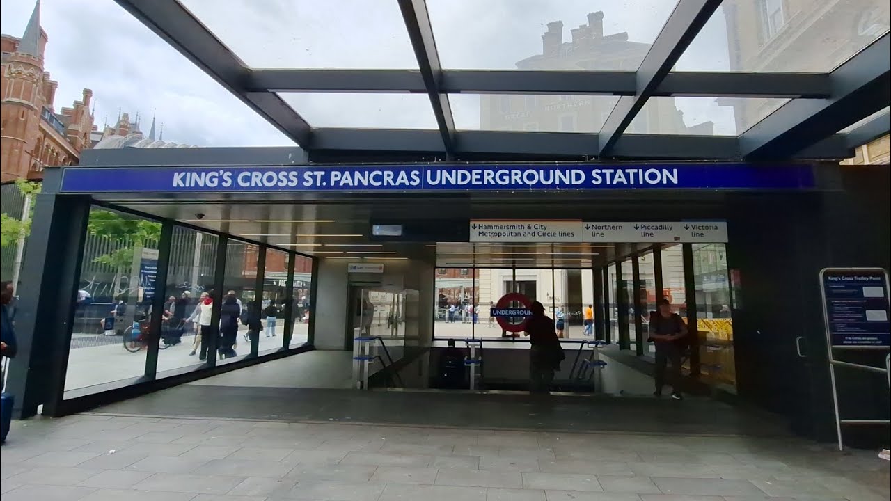 King's Cross St. Pancras Underground Station Tour
