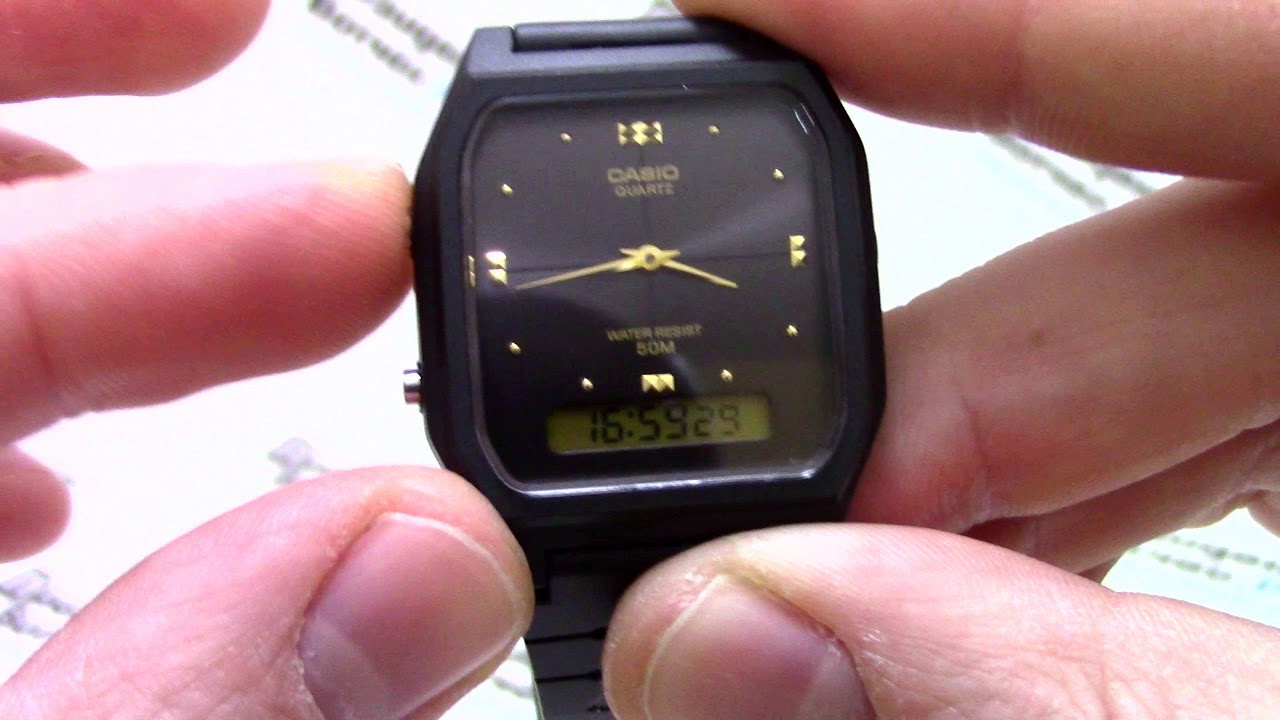 Часы Casio Illuminator AW-48HE-1A [AW-48HE-1AVEF] - видео обзор от PresidentWatches.Ru