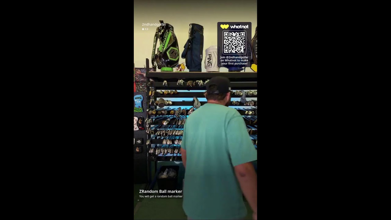 $1 starts golf stuff