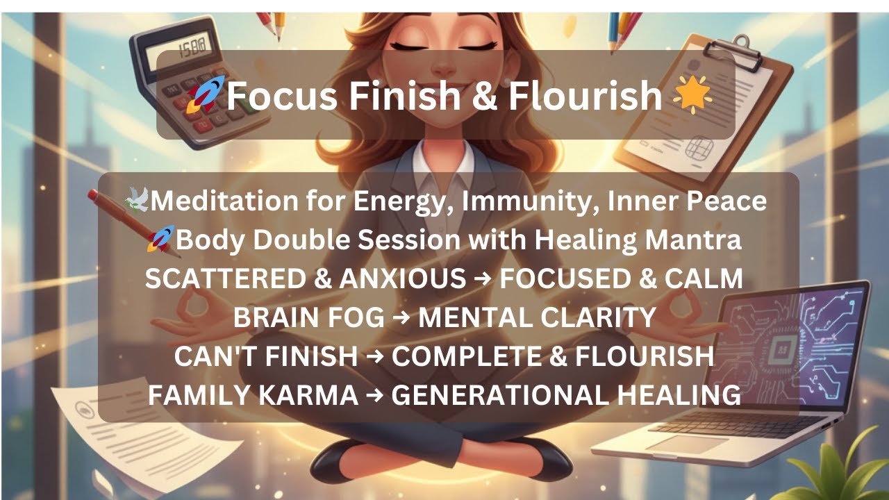 Breath: Vitality, Immunity, Focus, Inner Peace. BODY DOUBLE. Mantra: Family Karma +Cellular Upgrades