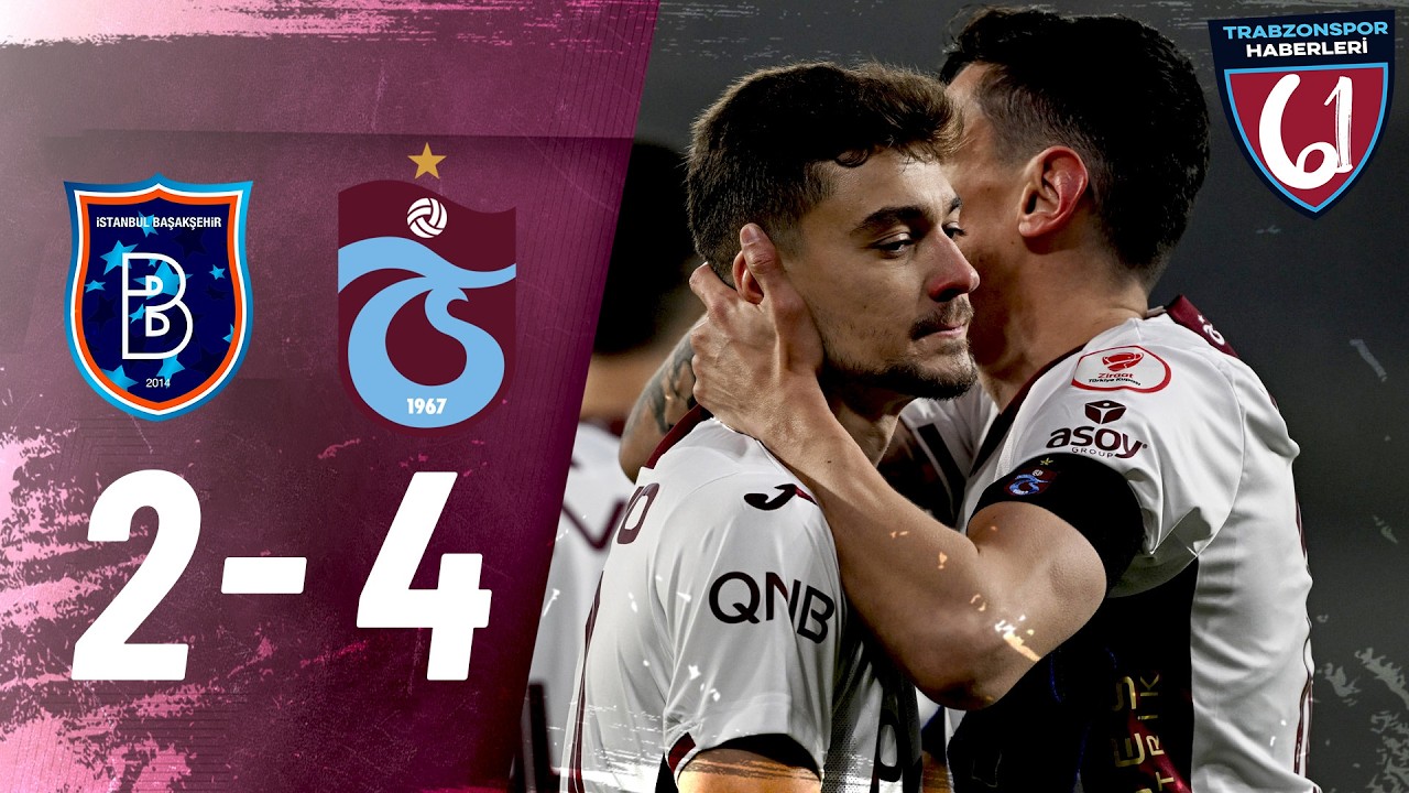 Başakşehir 2-4 Trabzonspor | MAÇ ÖZETİ | Ziraat Türkiye Kupası A Grubu 4. Maç | 03.03.2026