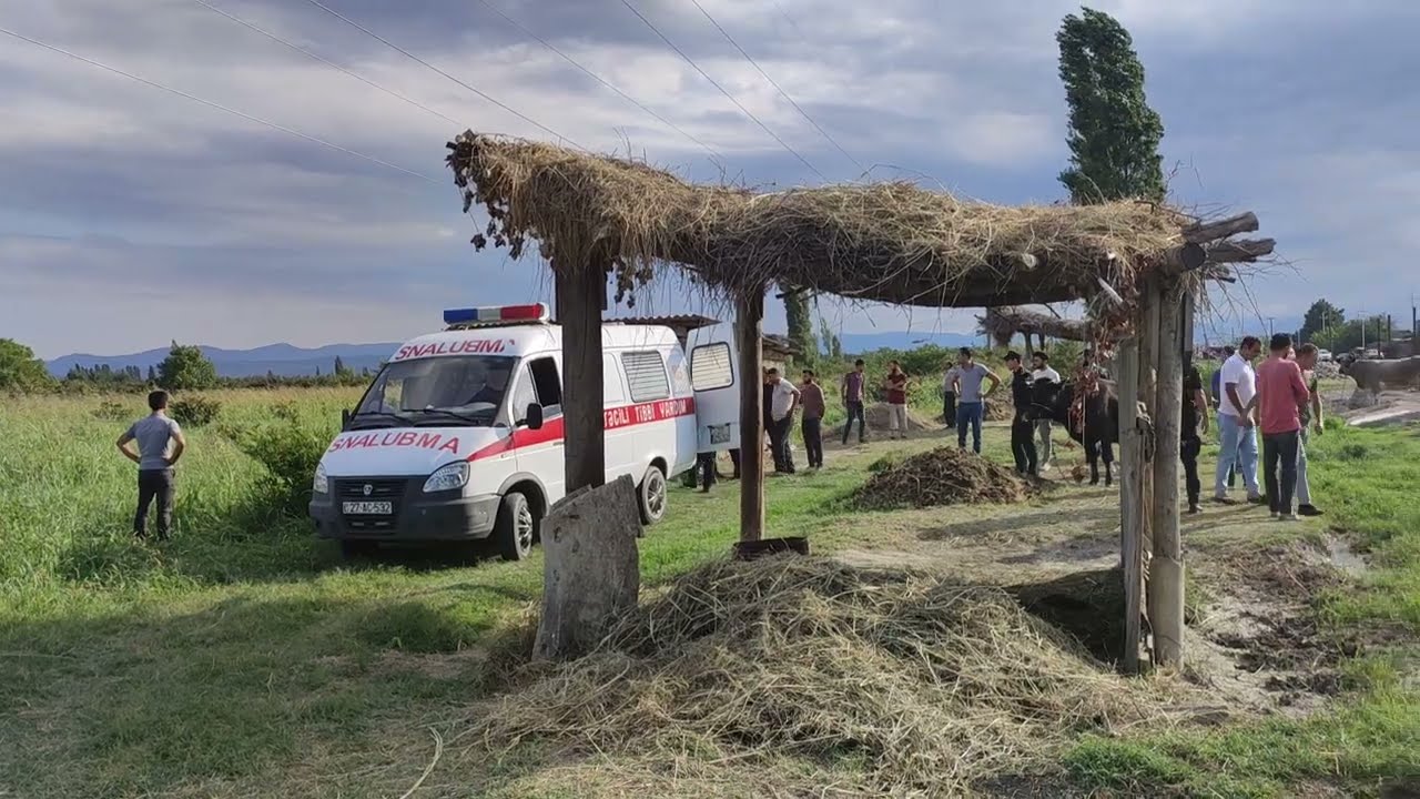 Xaçmazda kaçalka vuran dayı və bacoglunu tok vurdu! Ölən var!