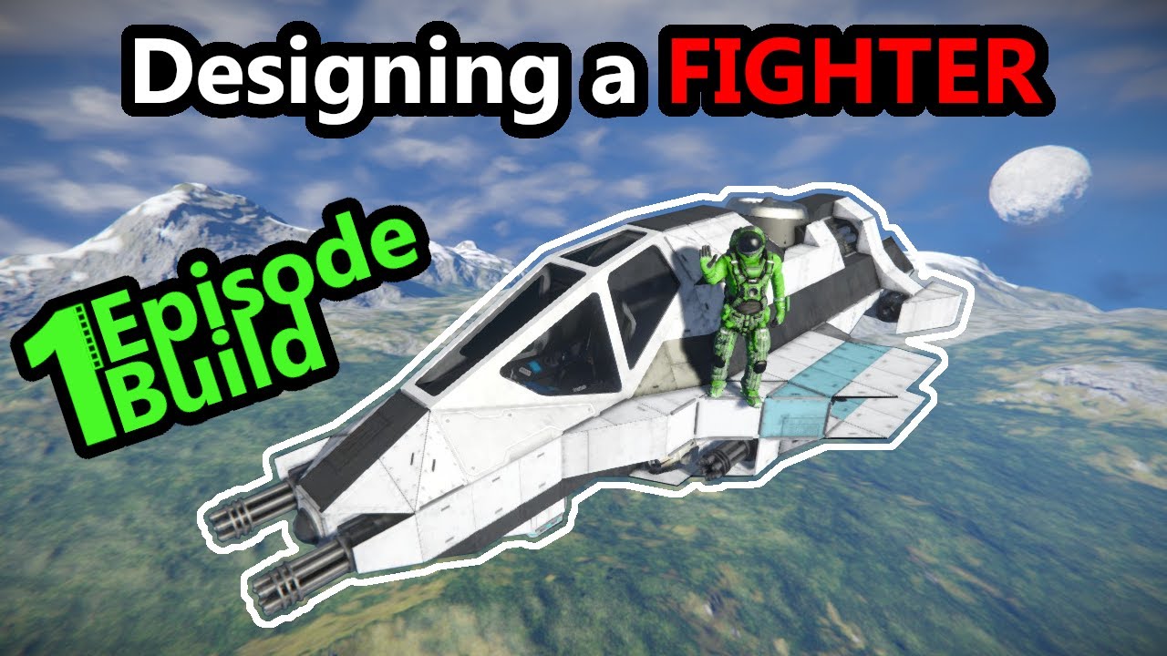 Sparrow Fighter: Space Engineers, сборка одного эпизода (1EB)