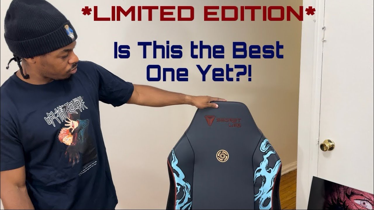 NEW LIMITED EDITION Jujutsu Kaisen Gaming Chair | Secret Lab Titan Evo 2024 | Unboxing + Assemble