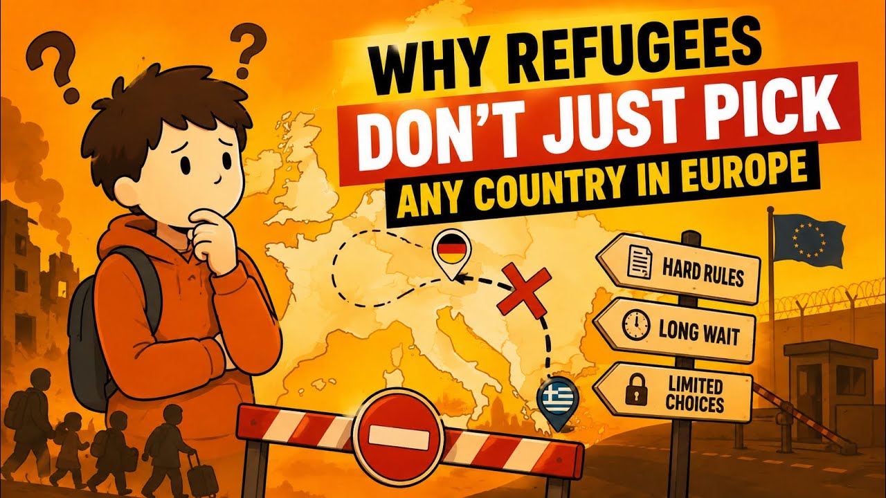Why Refugees Don&rsquo;t Just Pick Any Country in Europe