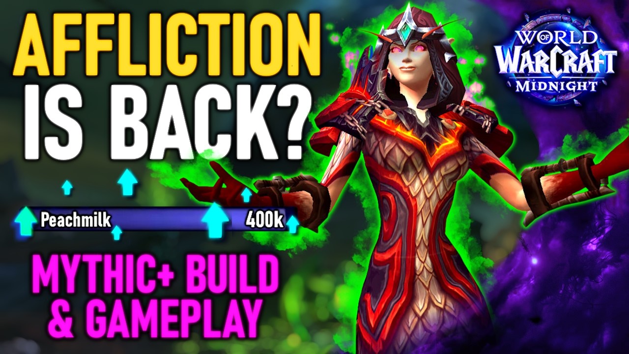 Insane New Buffs Made Affliction Warlock God Tier in Mythic+ (HELLCALLER IS BACK)