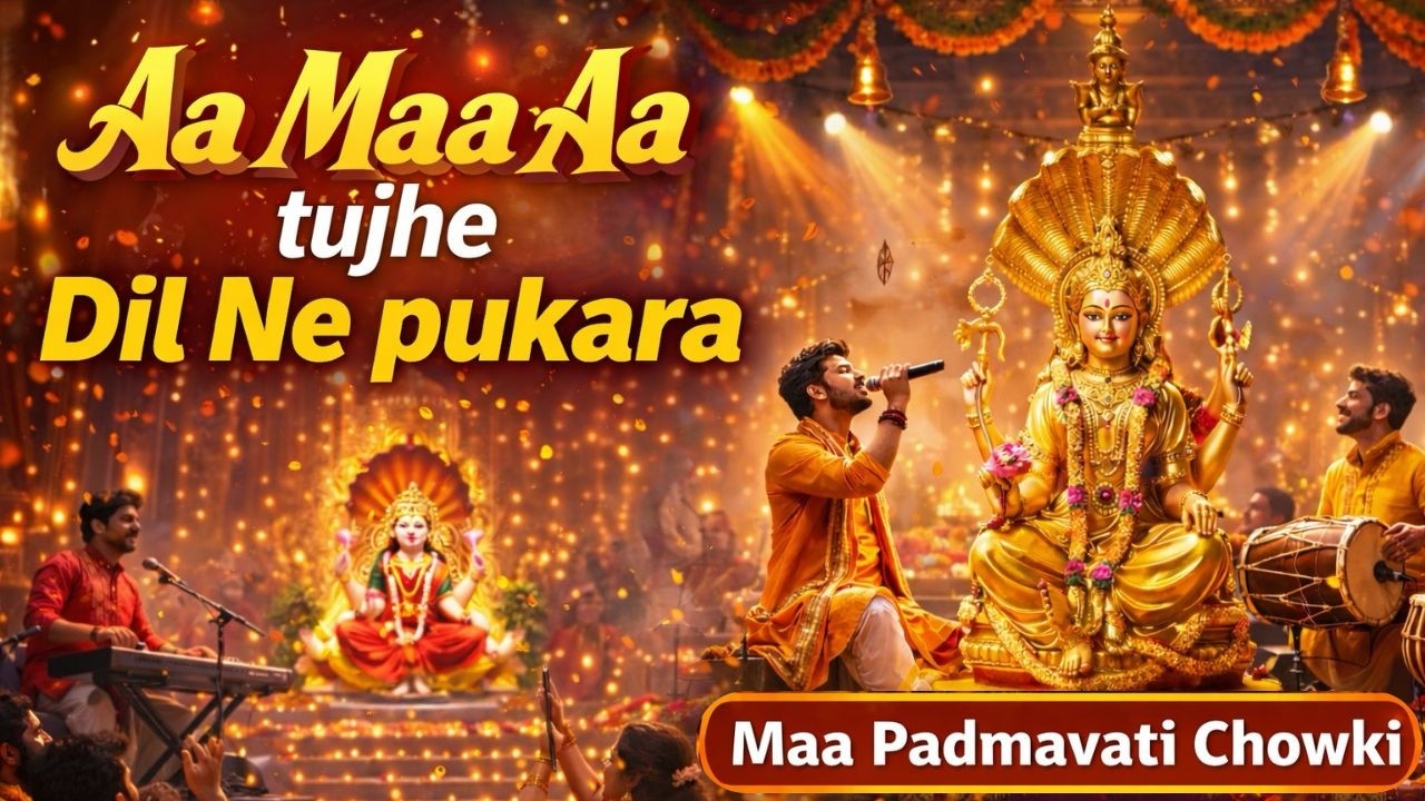 Aa Maa Aa Tujhe Dil ne Pukara || Maa Padmavati ki Chowki || Jain Bhajan || JainDharmaMusic