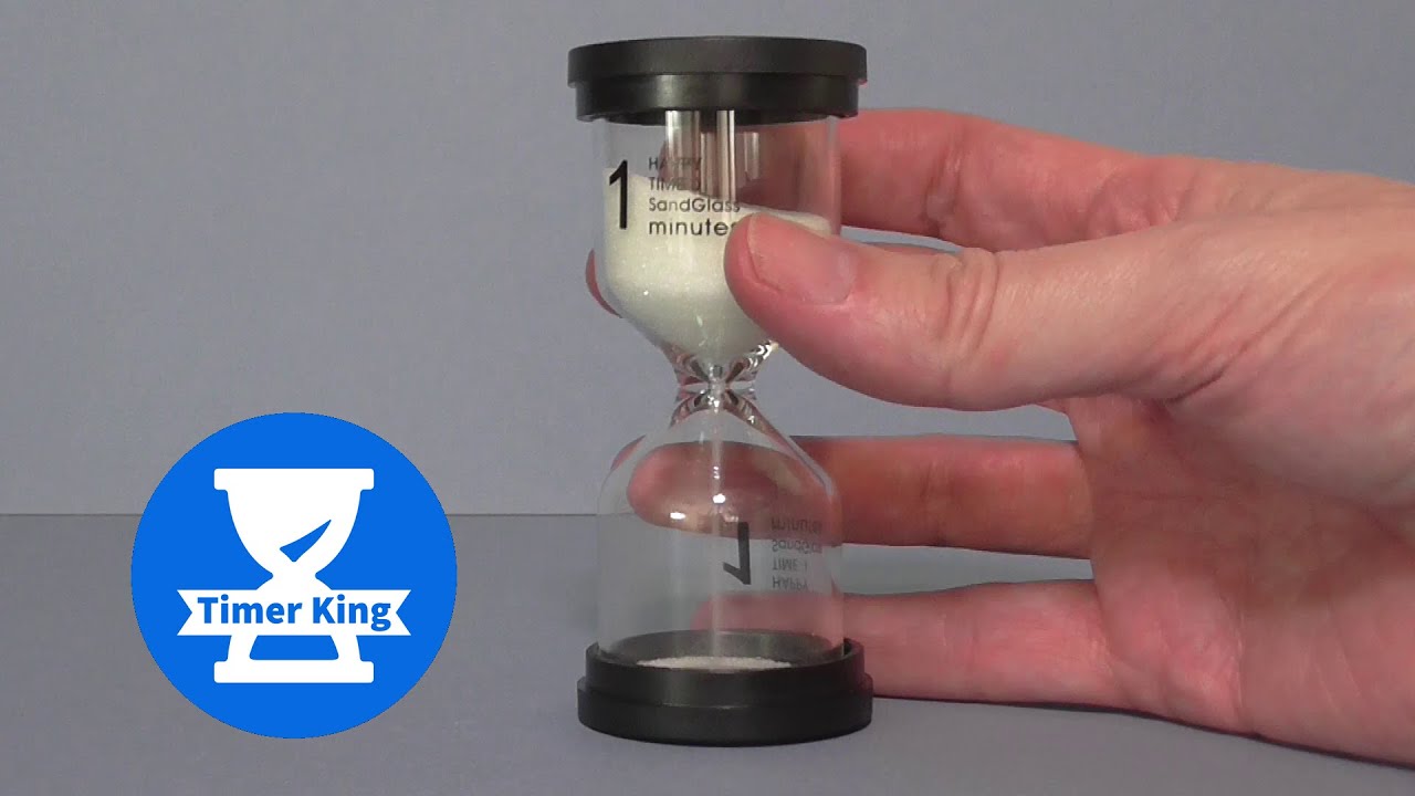 1 Minute Hour Glass Timer | Sand Timer | Egg Timer