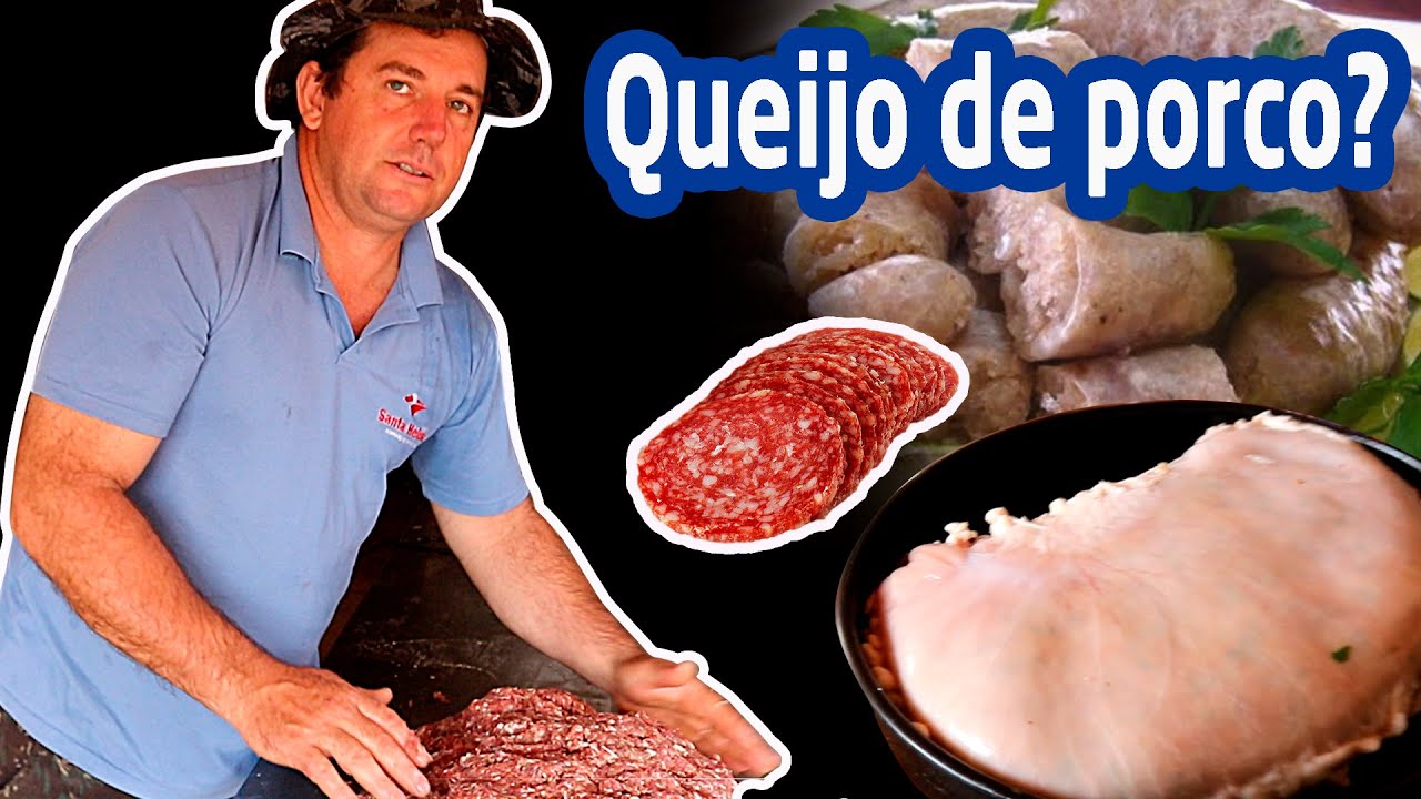Entenda como são feitos alguns derivados de porco