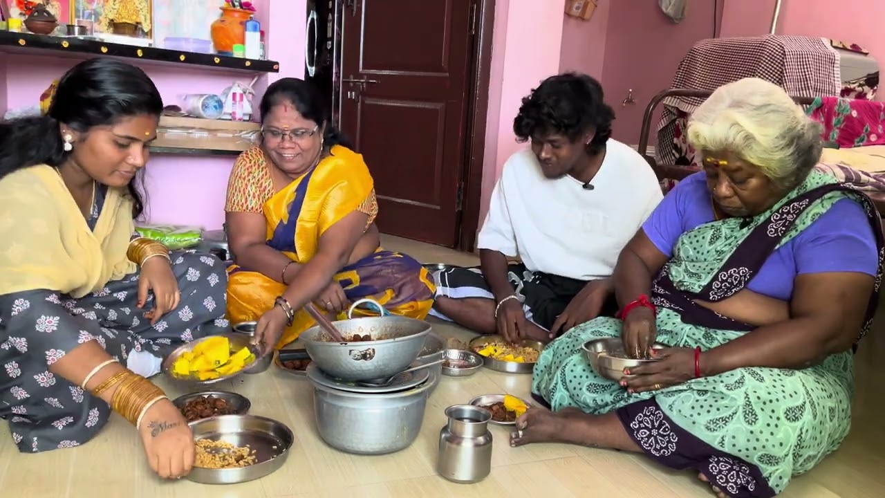 அப்பத்தா செஞ்ச தக்காளி சோறு😊 செம்மயா இருந்துச்சு👌 #viralvideos #trending #funny #trendingshorts