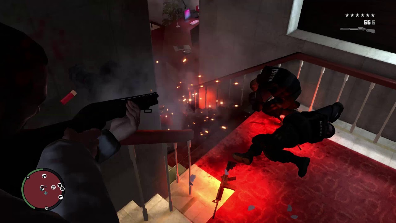 GTA IV - Niko's SIX STAR COP BATTLE AT HIS HOUSE (GTA IV Funny Moments)