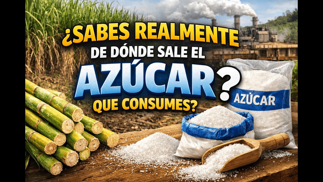 El increíble proceso oculto del azúcar