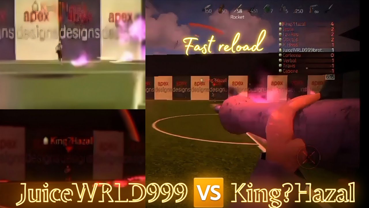 PAYBACK² - JuiceWRLD999 🆚 King?Hazal ( Fast reload ) #payback² 