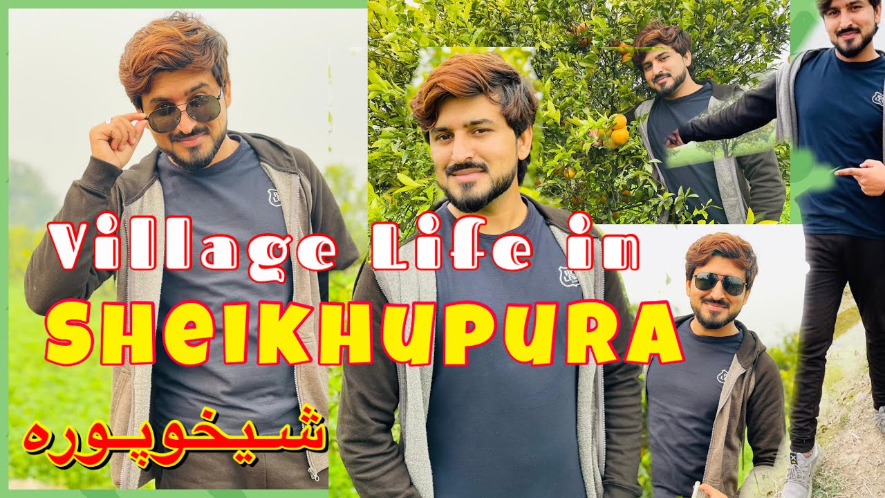 Beautiful Village Life In Sheikhupura Punjab Pakistan || My 1st Village Vlog 2021 | 
