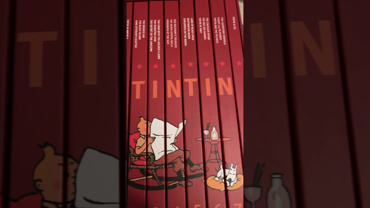 The Adventures of Tintin! Books! #tintin #adventure #books