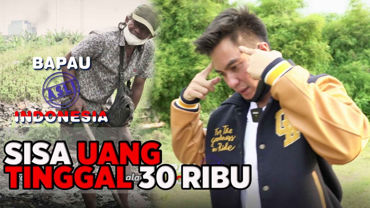 SISA UANG TINGGAL 30 RIBU! BAPAK INI SANGAT YAKIN DAN BAIM PUN MENDENGAR - BAPAU ASLI INDONESIA