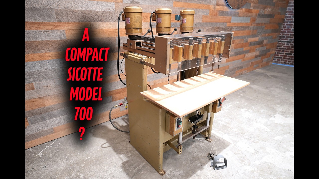 FPPOV - Sicotte Model 700 Vertical Multiple Spindle Boring Machine