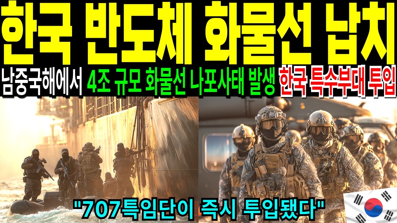 대한민국 국군 특수부대가 중국 해군 출신 해적 23명을 31분 만에 전원 처결.. 한국 비웃던 미국이 전율하며 목격한 