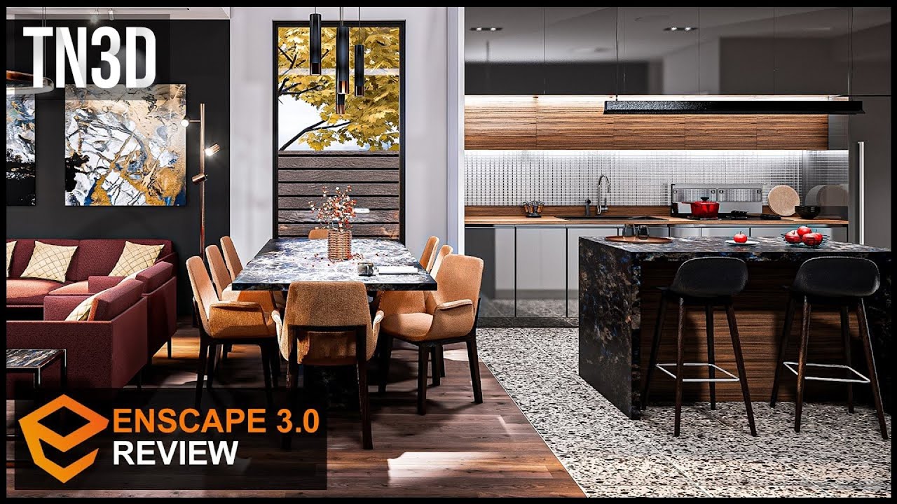 Обзор Enscape 3D 3.0 | Улучшение рендеринга в реальном времени с новым пользовательским интерфейсом
