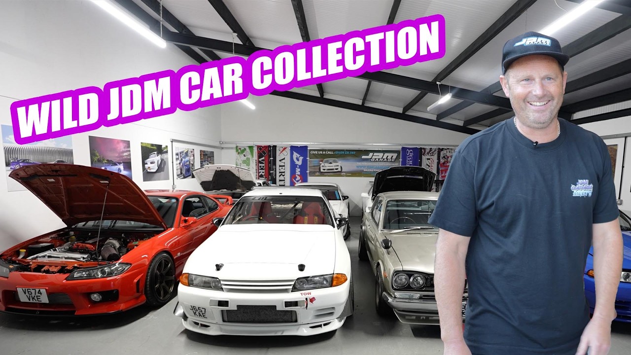 Дикие GT-R и коллекция D1GP в JDM Garage в Великобритании