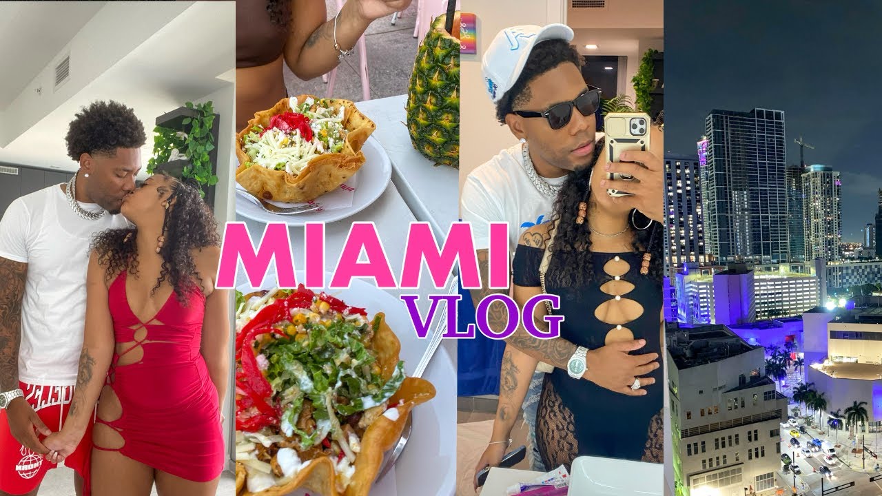 MIAMI BAECATION VLOG! OUR FIRST ROAD TRIP!