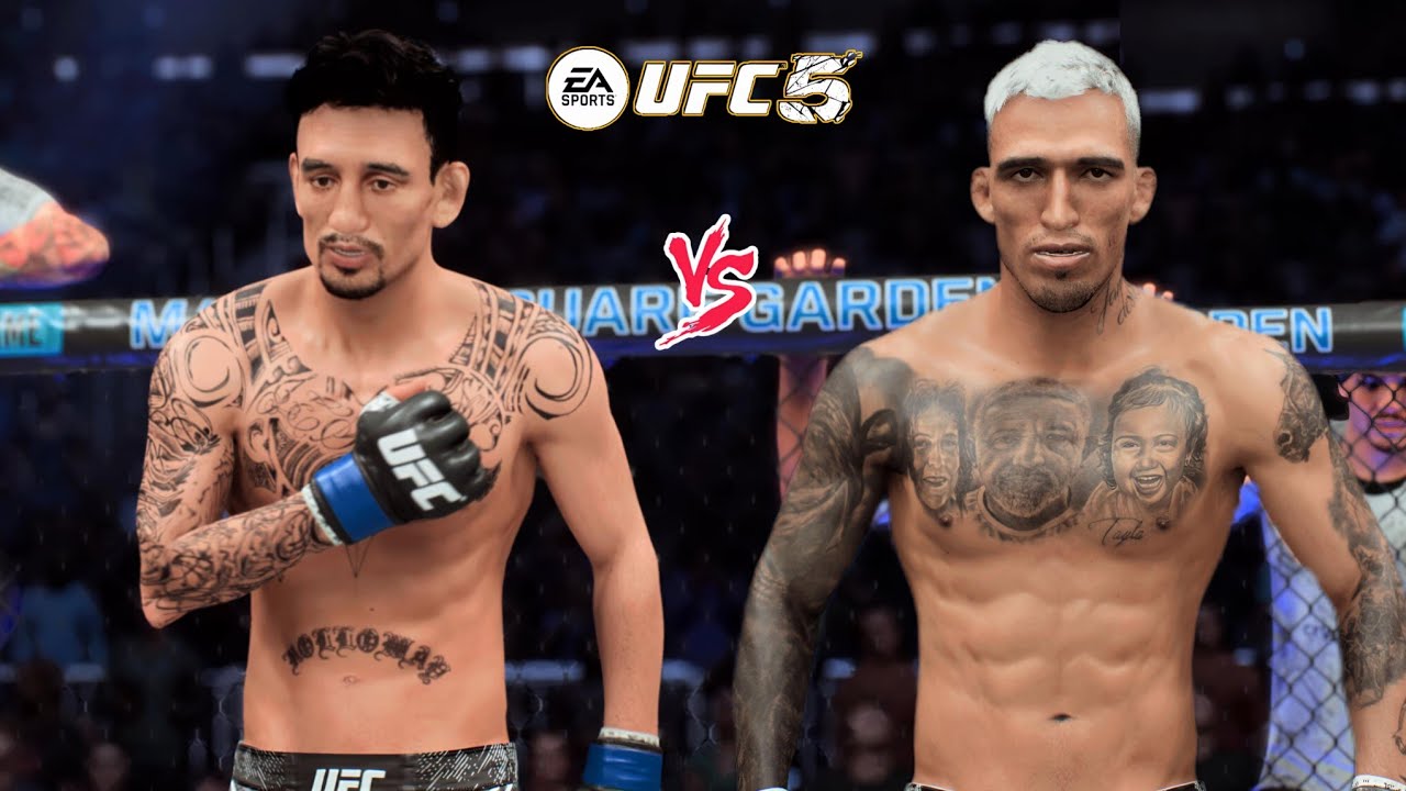BMF: Max Holloway vs Charles Oliveira - Full Fight - UFC 5
