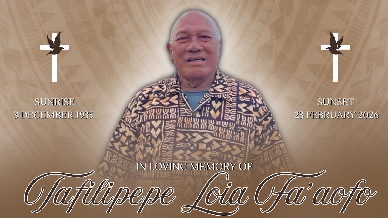 Funeral service and Burial for Tafilipepe Loia Fa'aofo