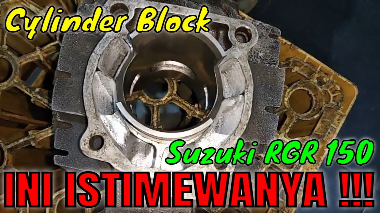 Why is the Suzuki RGR 150 Cylinder Block Special? - Part 2
