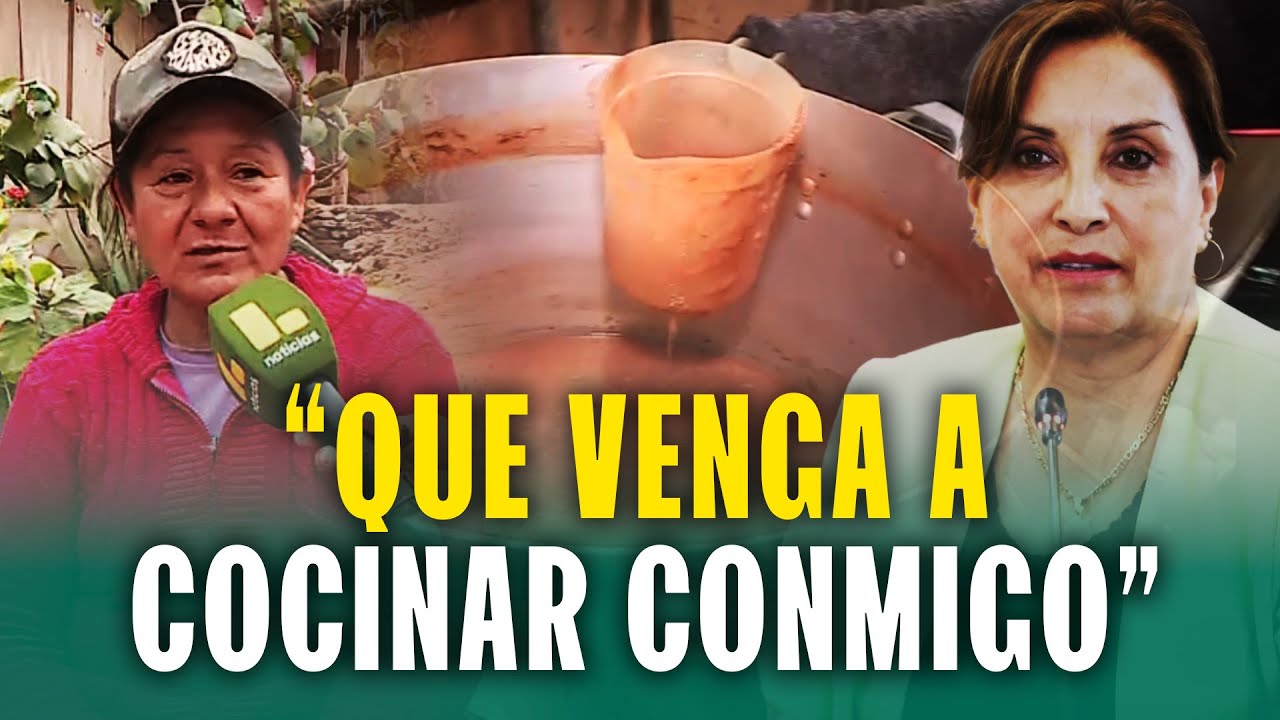 Ollas comunes demuestran que con 10 soles no se come bien y critican a Boluarte: 