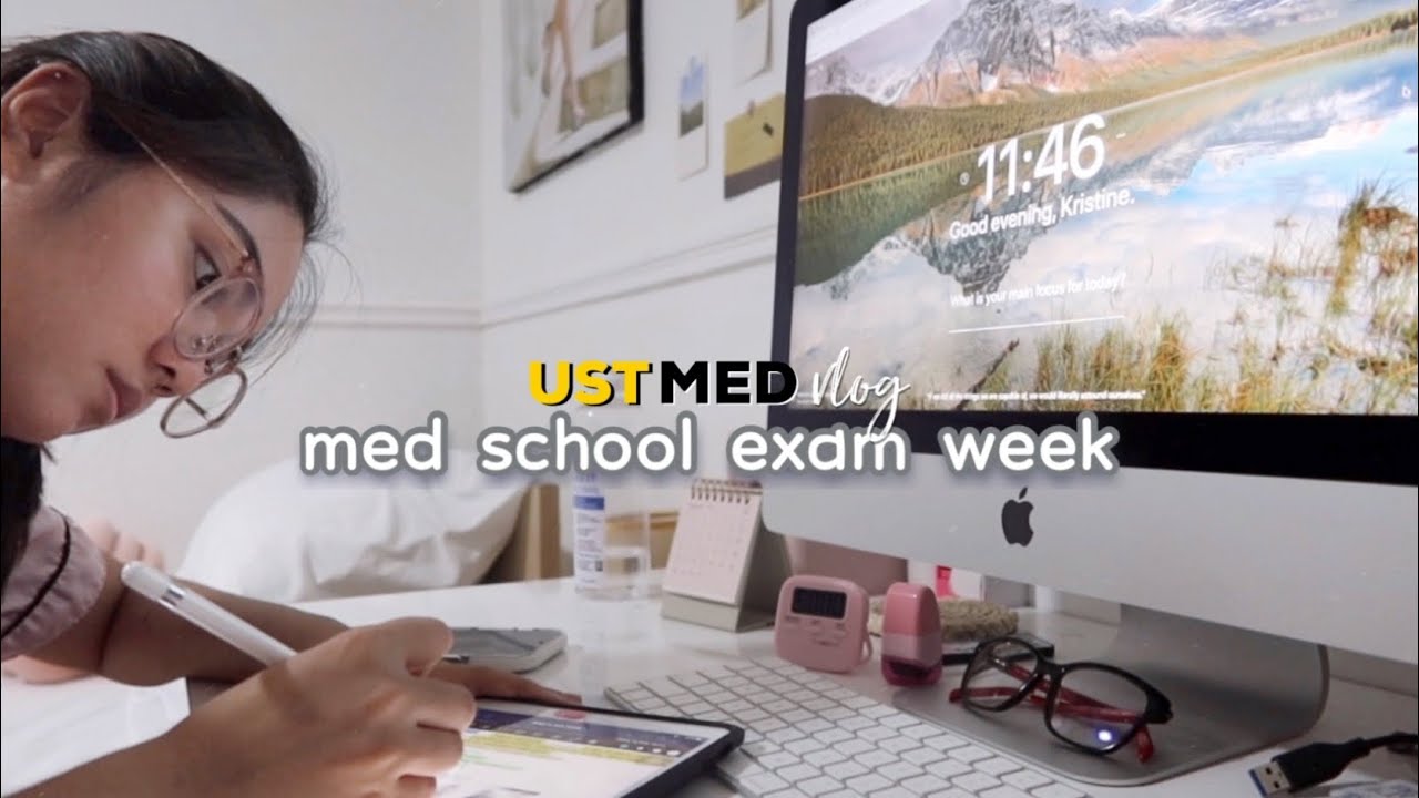 med school exam week ✍🏻 | third year ust med | Kristine Abraham