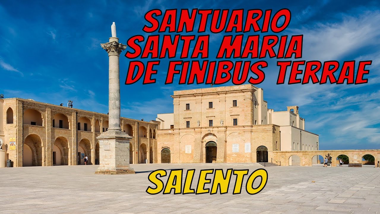 Santa Maria di Leuca - Basilica Santa Maria de Finibus Terrae - SALENTO  4K