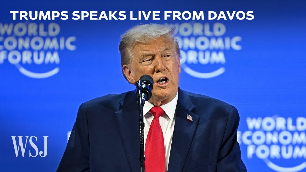Watch Live: Trump Delivers Speech at World Economic Forum in Davos | WSJ
