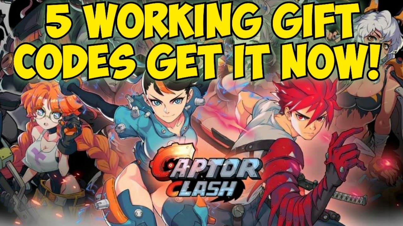 CAPTOR CLASH 5 WORKING GIFT CODES GET IT NOW!