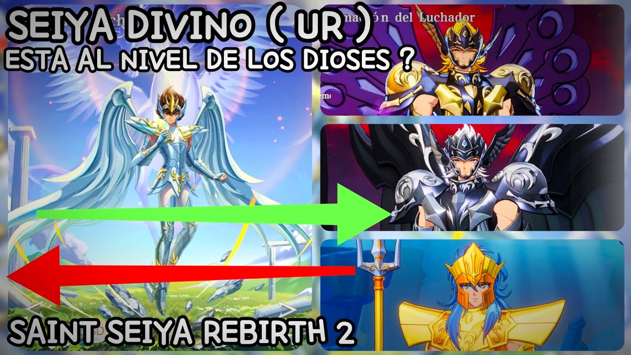 Saint Seiya Rebirth 2[ SEIYA UR DIAS DESPUES ] Está al nivel de los demás URs ???