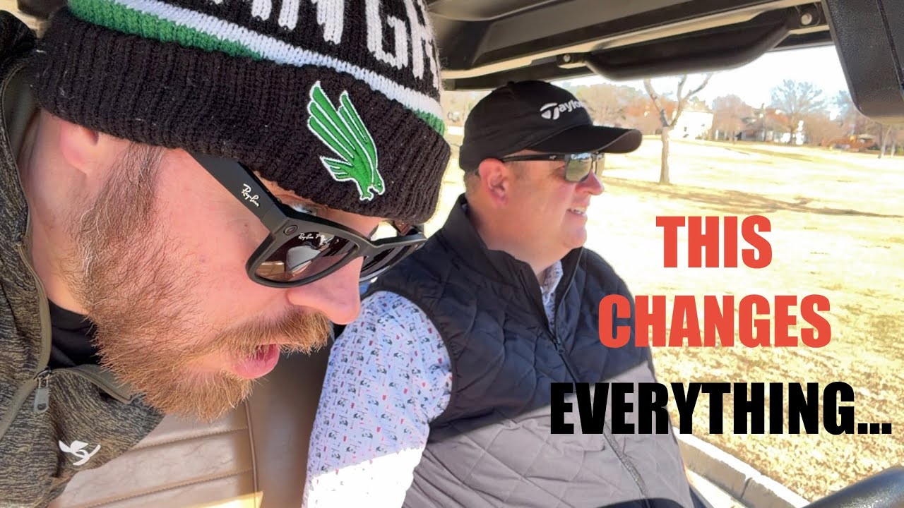 1st Person Golf with new AI META RayBans!