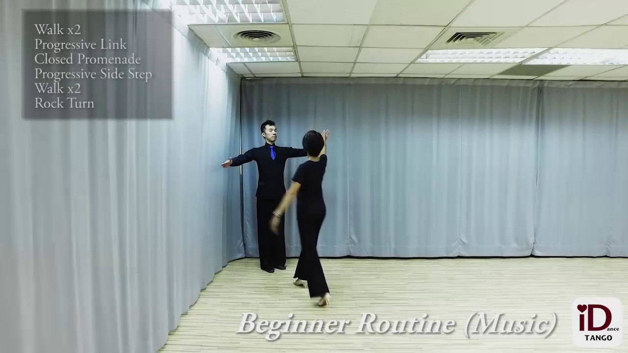 Tango Beginner Routine Count