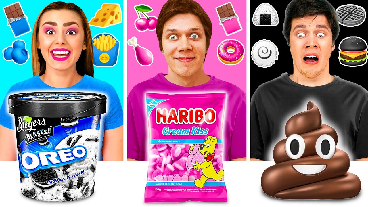 Food of The Same Colors Challenge | Amazing Kitchen Recipes by Ideas4Fun Challenge