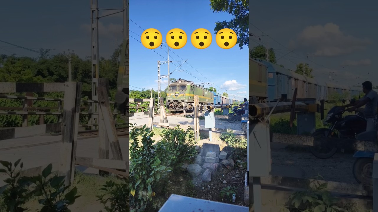 Railway crossing video. #shorts #viral #trending