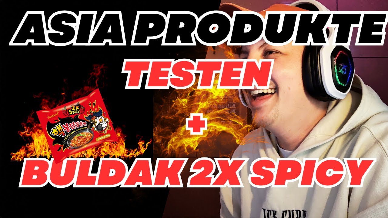 WIR TESTEN ASIA PRODUKTE ! + BULDAK RAMEN 2x SPICY