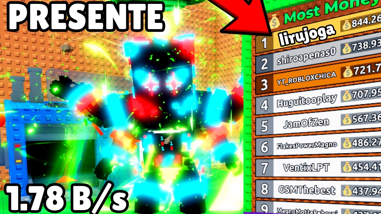 PRESENTE DOS INSCIRTOS INSANOS ME AJUDOU EM BUSCA DO TOP MUNDIAL NO FUJA DO TSUNAMI PARA BRAINROTS