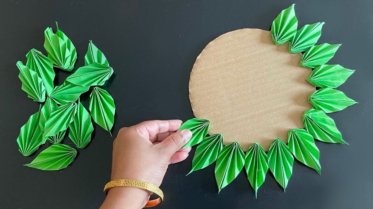 Красивая настенная поделка / Бумажное изделие для украшения дома / Настенное украшение из бумажны...