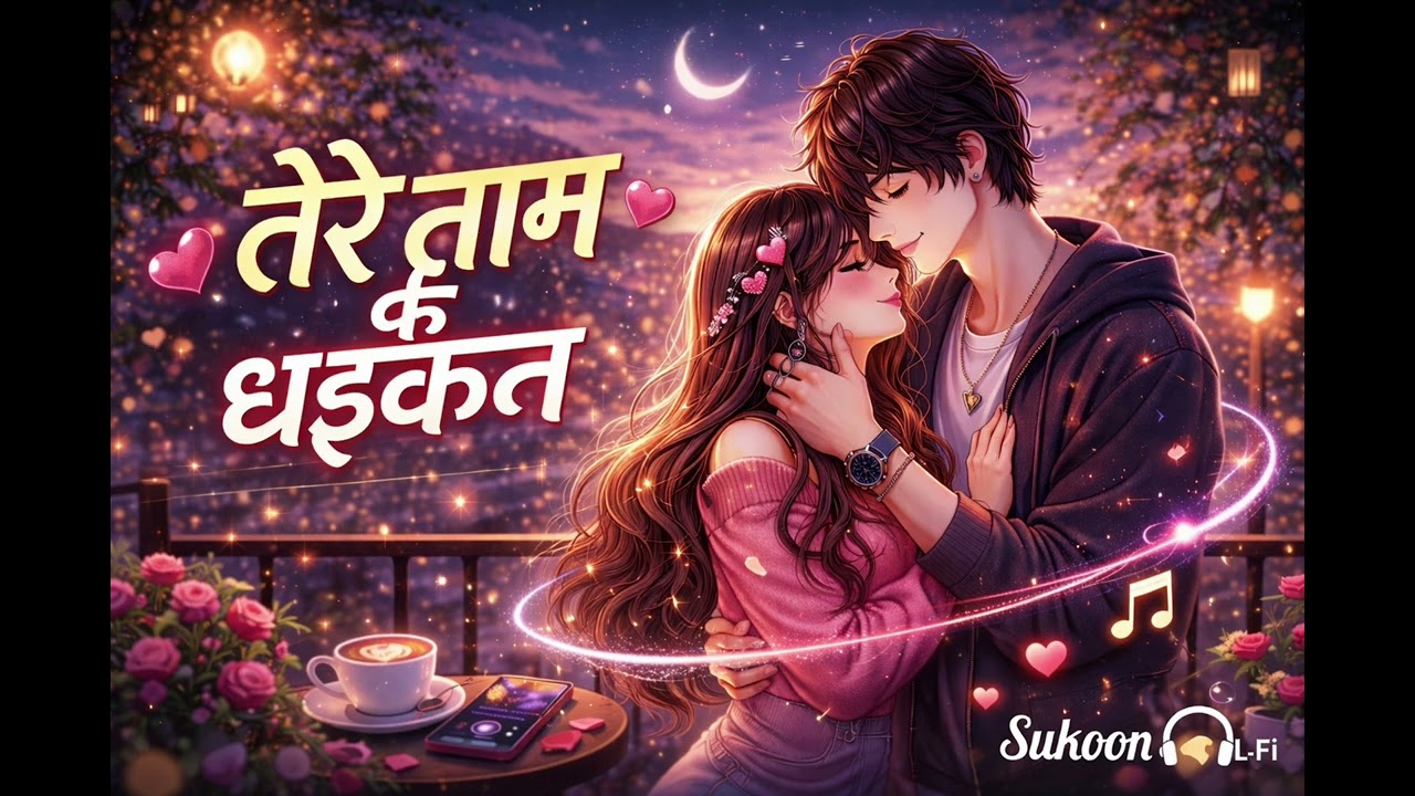 तेरे नाम की धड़कन ❤️ | Heart Touching Hindi Love Song 2026 | SUKOON LO-FI